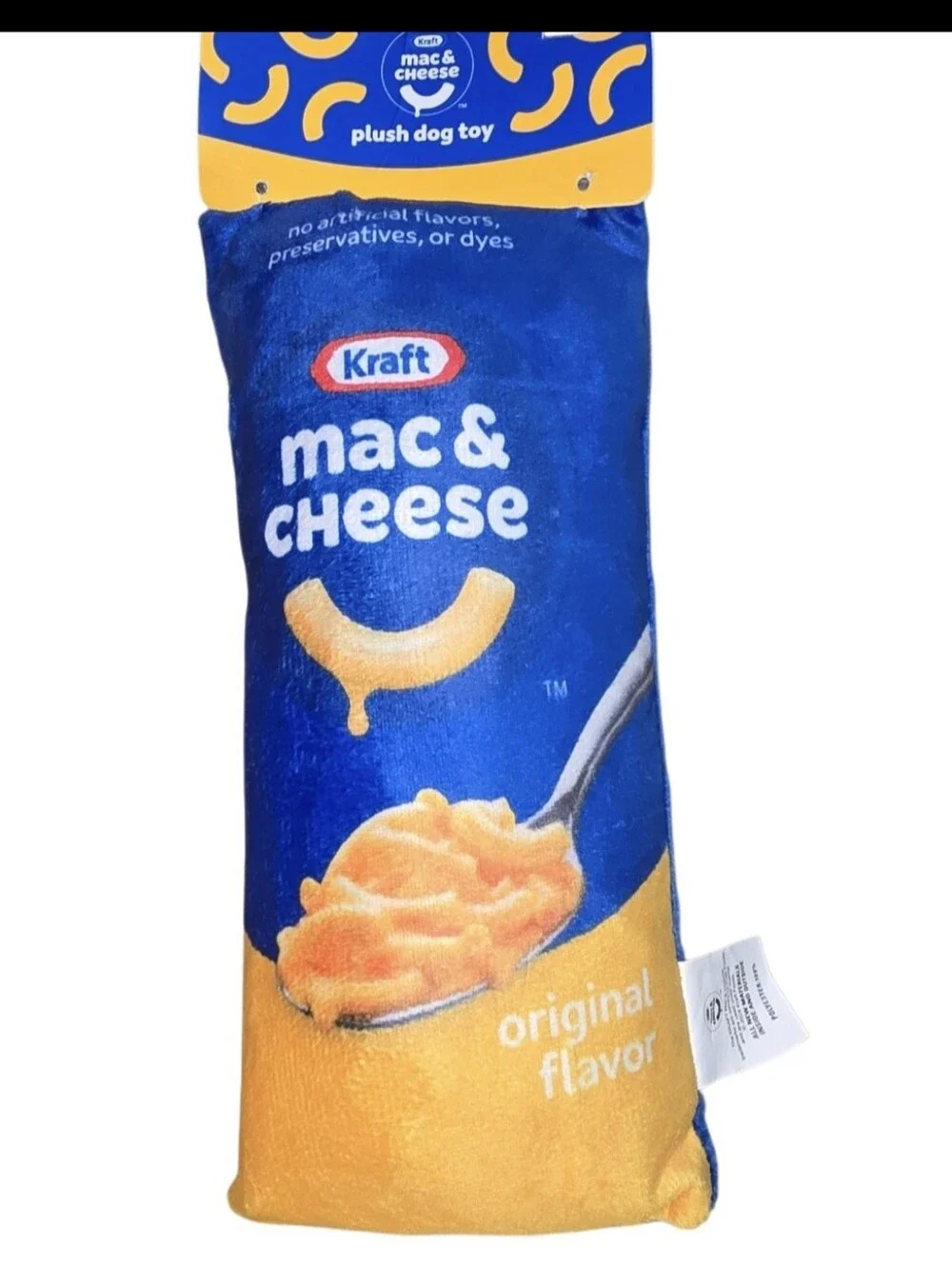 Mac & Cheese Plush Toy - Blue & Yellow Dogs Stuffed Toy